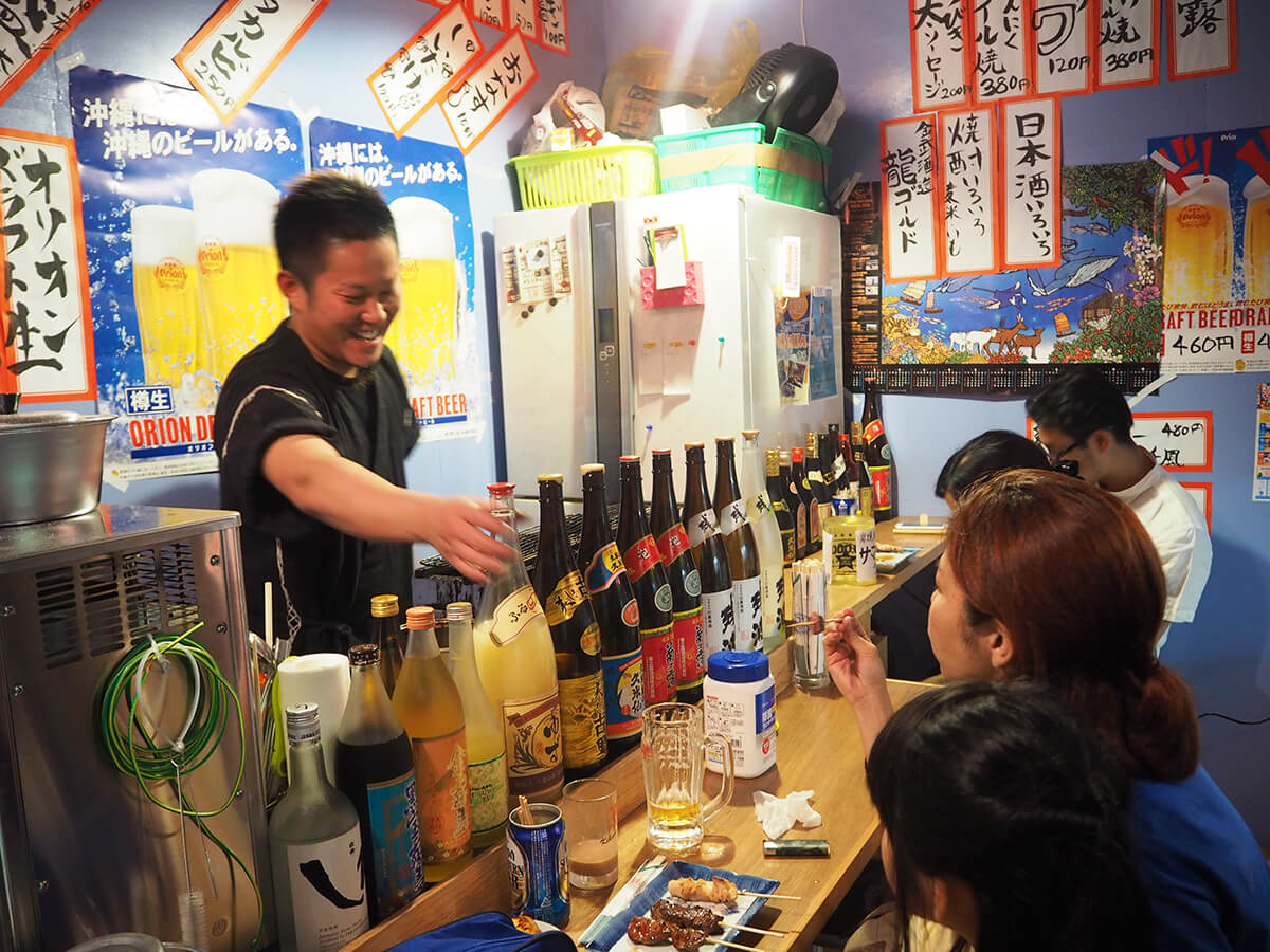 近沖繩國際通 高cp值啤酒燒烤店「龍屋」