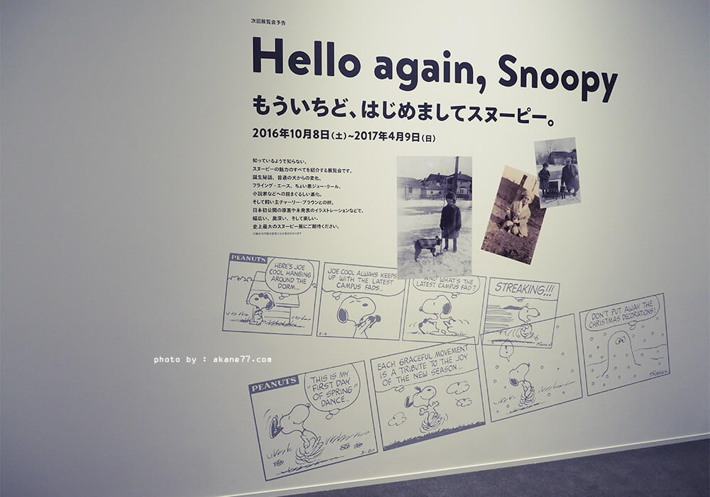 東京史努比博物館 SNOOPY MUSEUM TOKYO 紀念展&館內外介紹