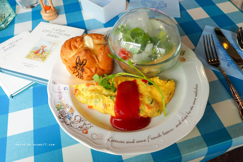 東京自由之丘⎮彼得兔花園咖啡餐廳 甜美午茶時光