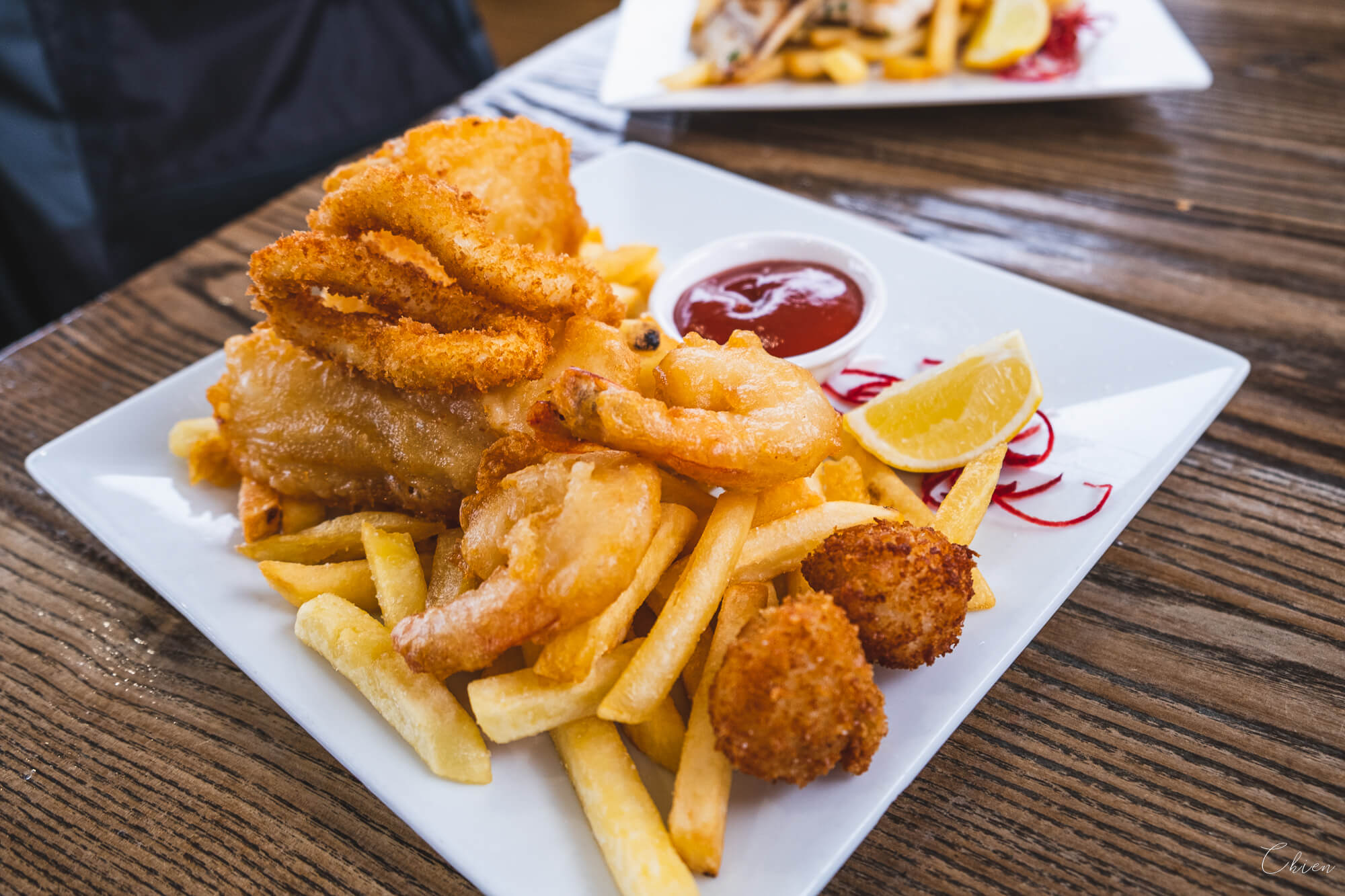 塔斯馬尼亞 炸魚薯條 Tasmanian Gourmet Seafoods 澳洲海鮮拼盤